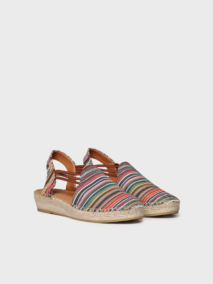 Toni Pons Noa-BO espadrilles femme rayures toile