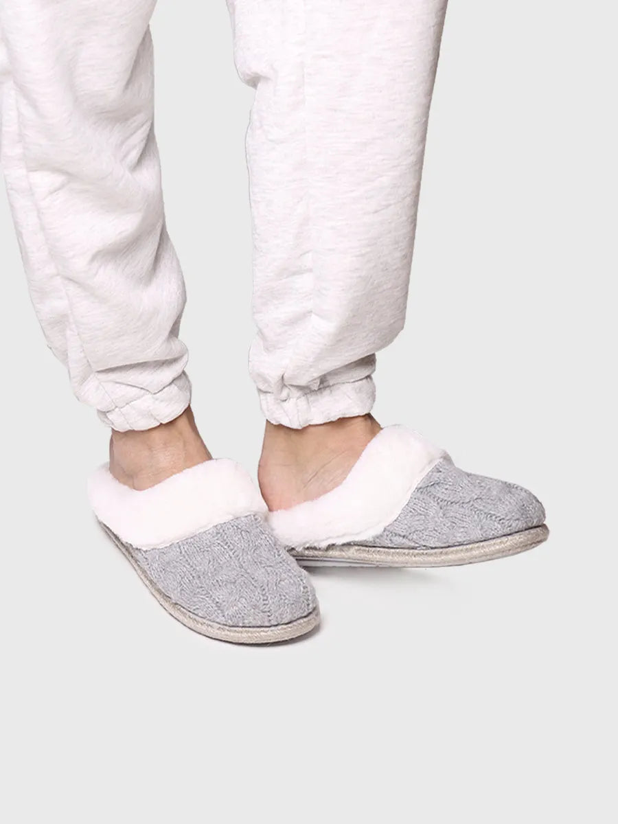 Toni Pons Deli-SC chaussons tissu tressé fourrure