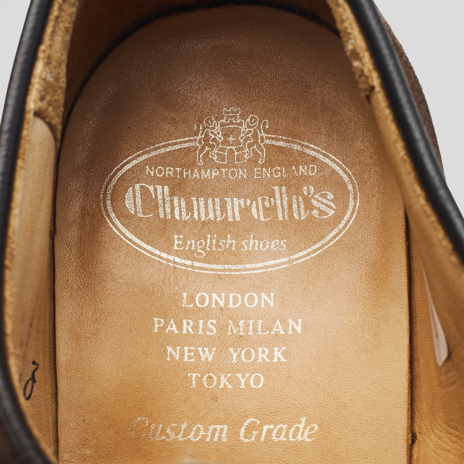 Church’s Stratton derby suède marron foncé UK 7.5