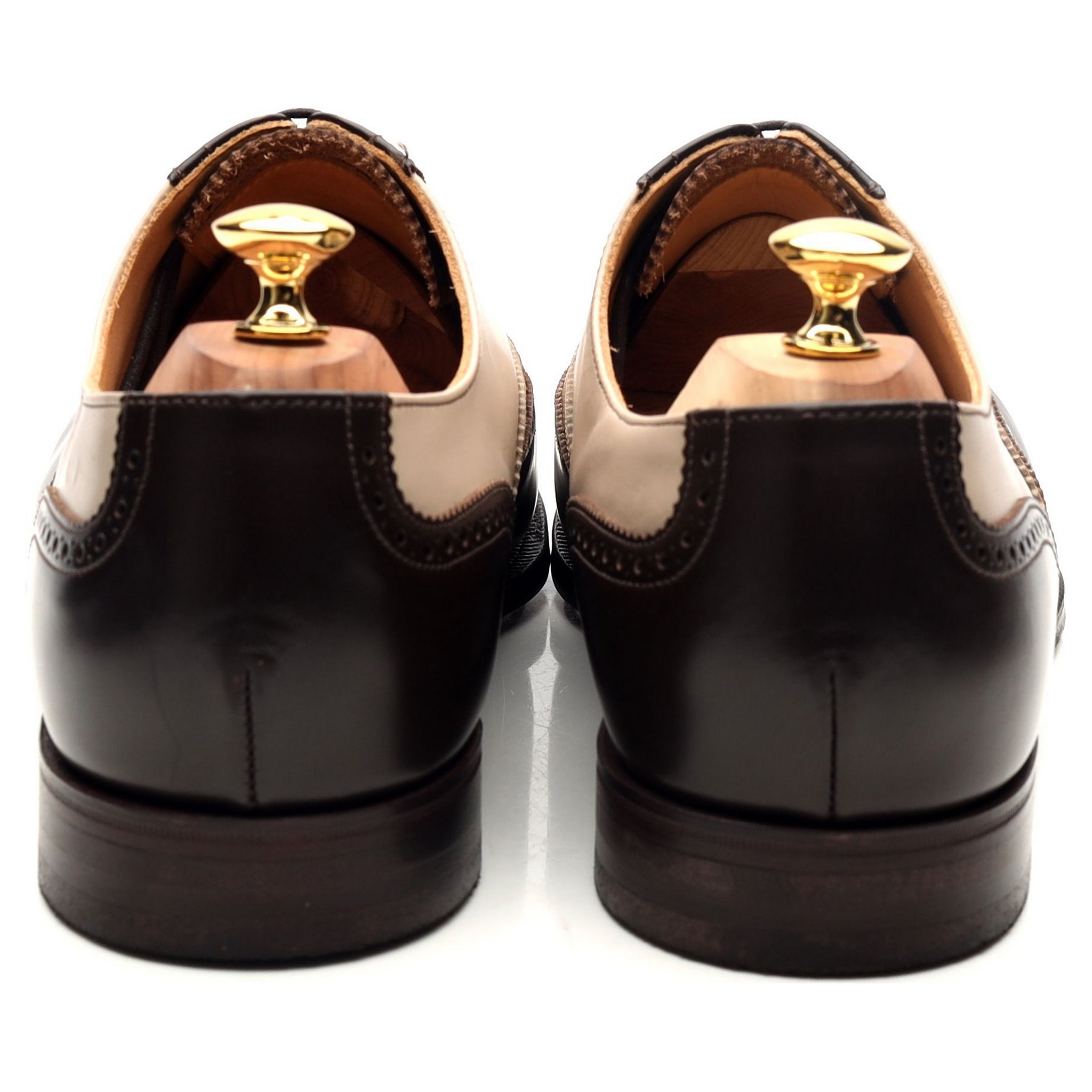 Alfred Sargent Melly Oxford cuir marron UK 11 bicolore