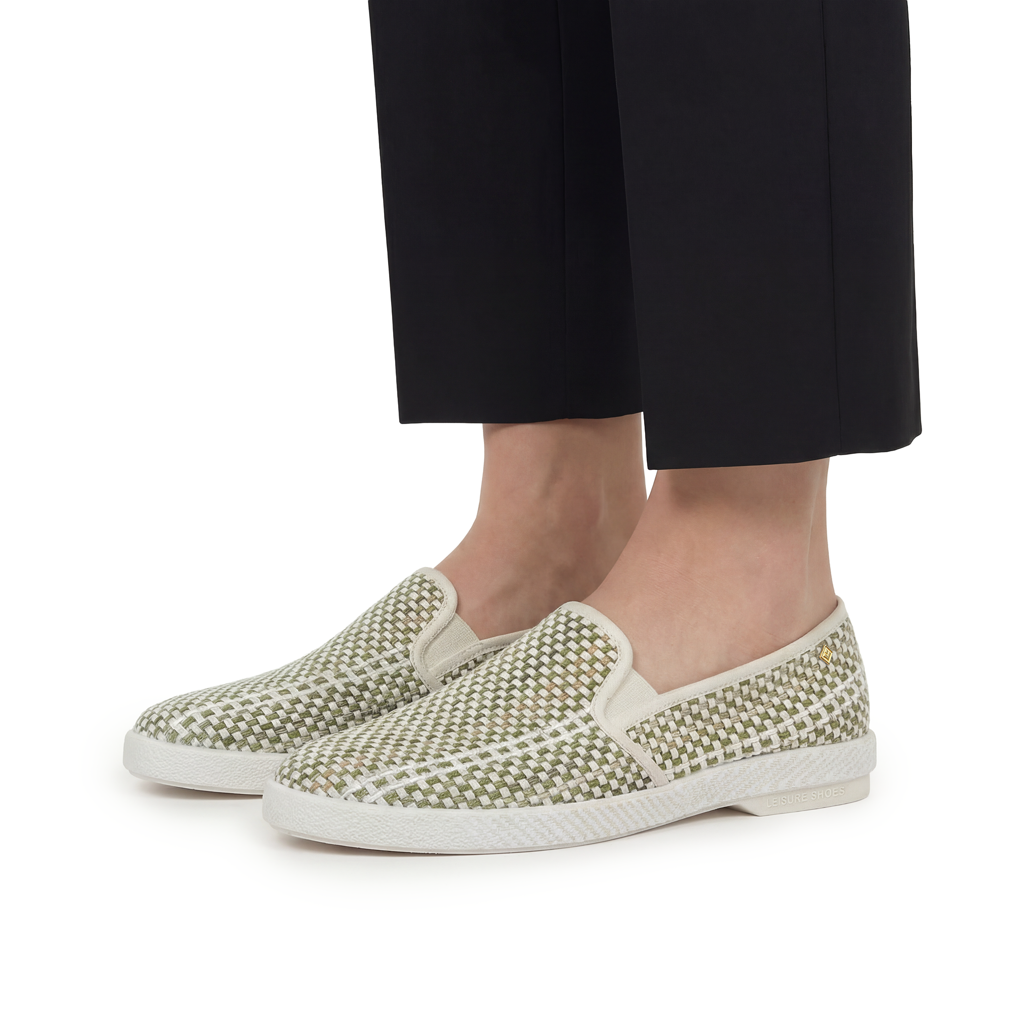 Rivieras Classic Verona 3145 espadrilles kaki tressé