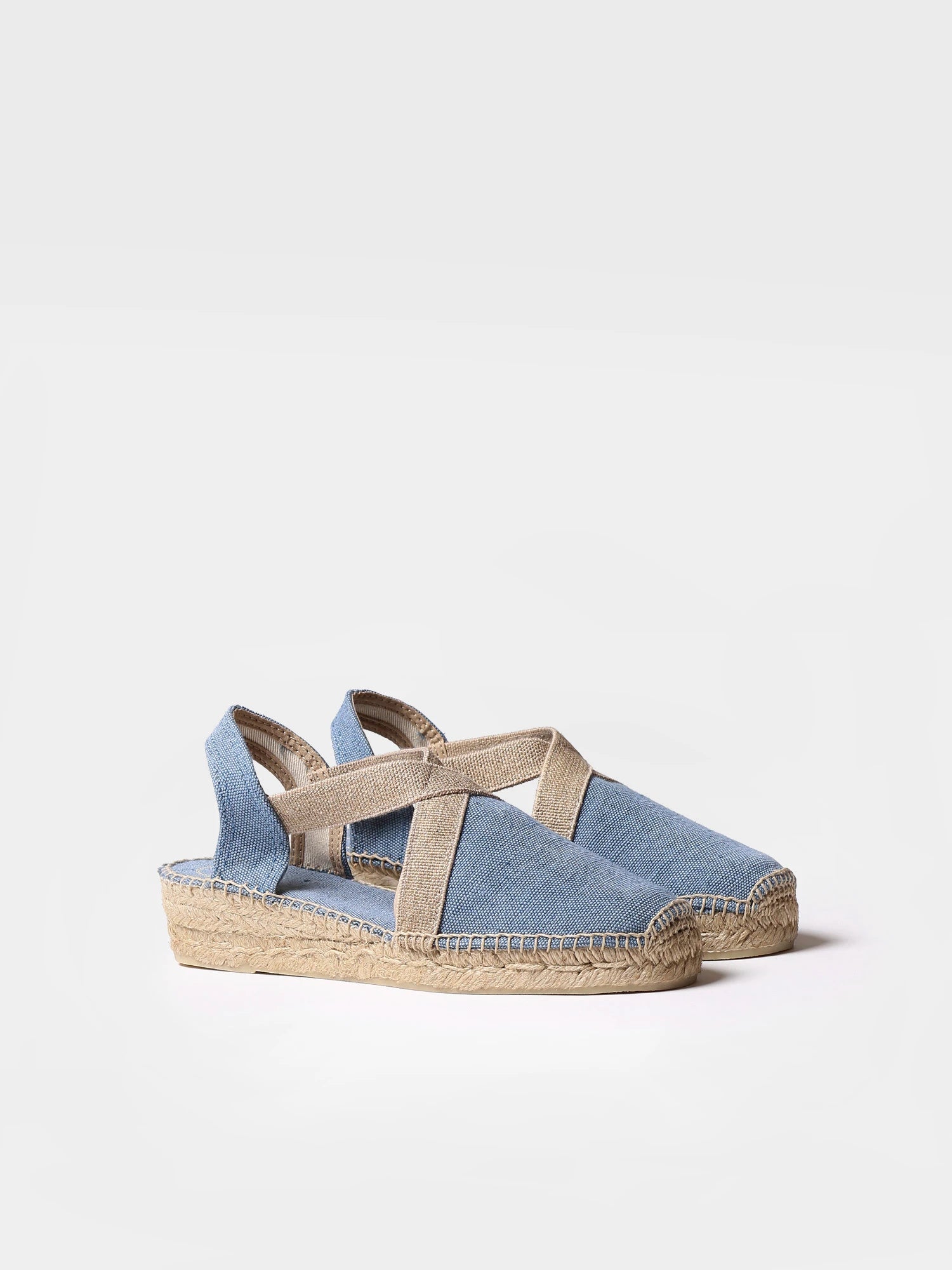 Toni Pons Verdi-V espadrille plate coton vegan
