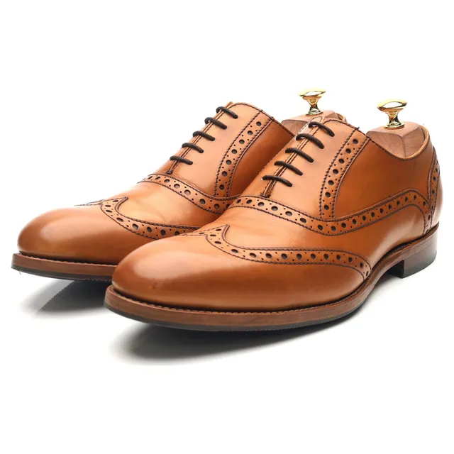 Barker Grant richelieu cuir marron 10 UK