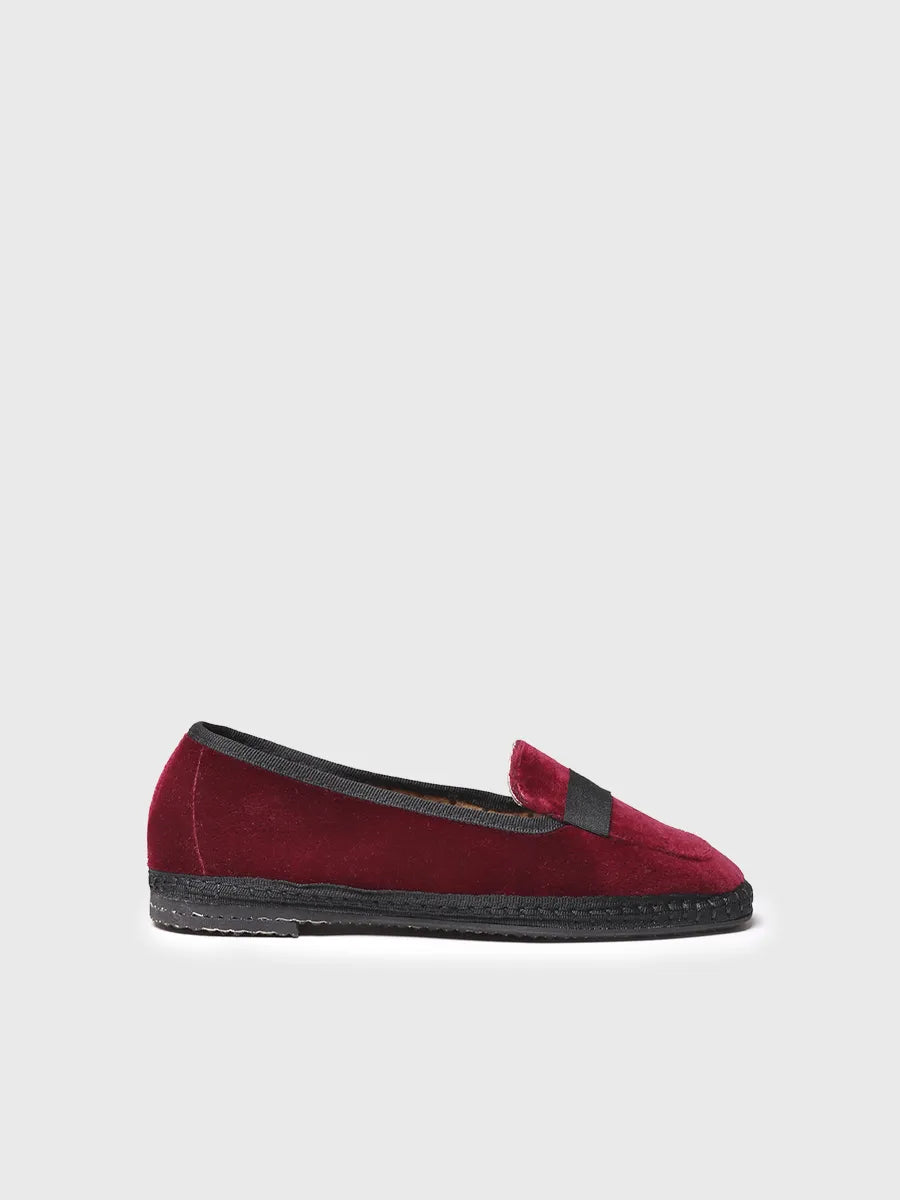 Toni Pons Celine mocassin velours noir plat