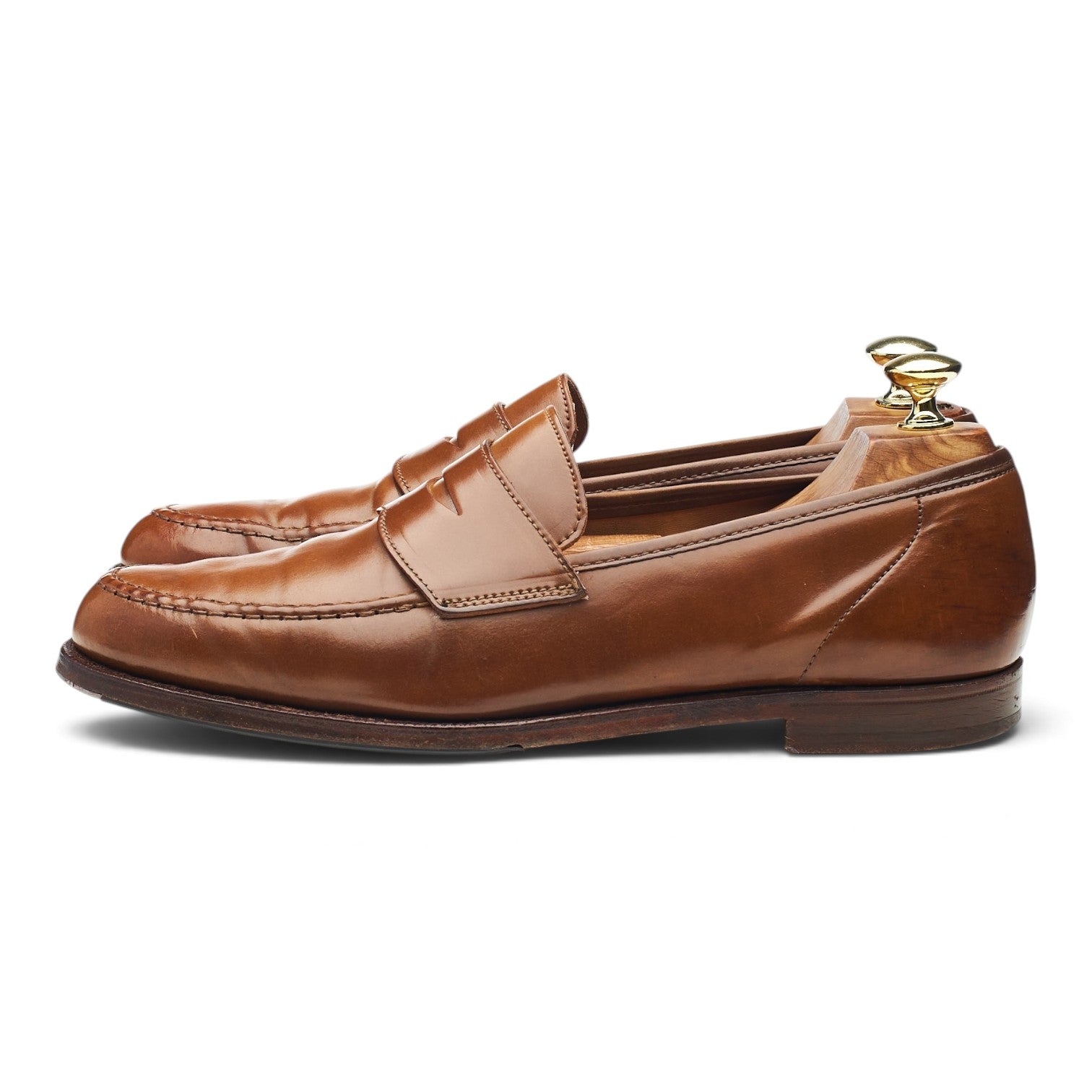 Crockett & Jones Harvard 2 mocassin cordovan marron UK 8