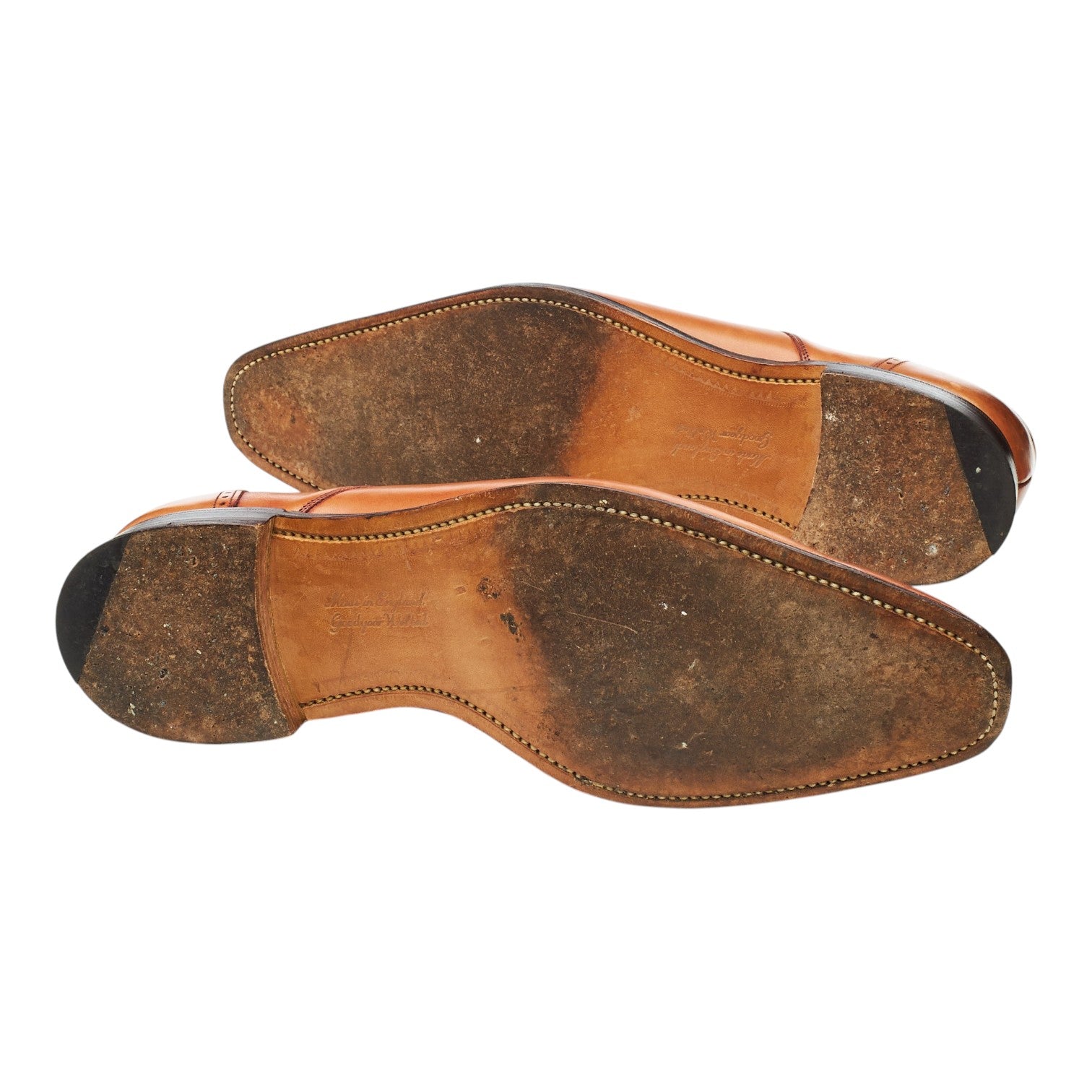 Cheaney Ewan derbies cuir marron clair 9.5 UK