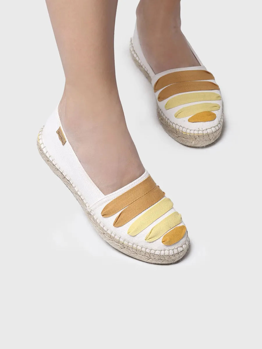 Toni Pons Rose-CM espadrille plate rubans vegan