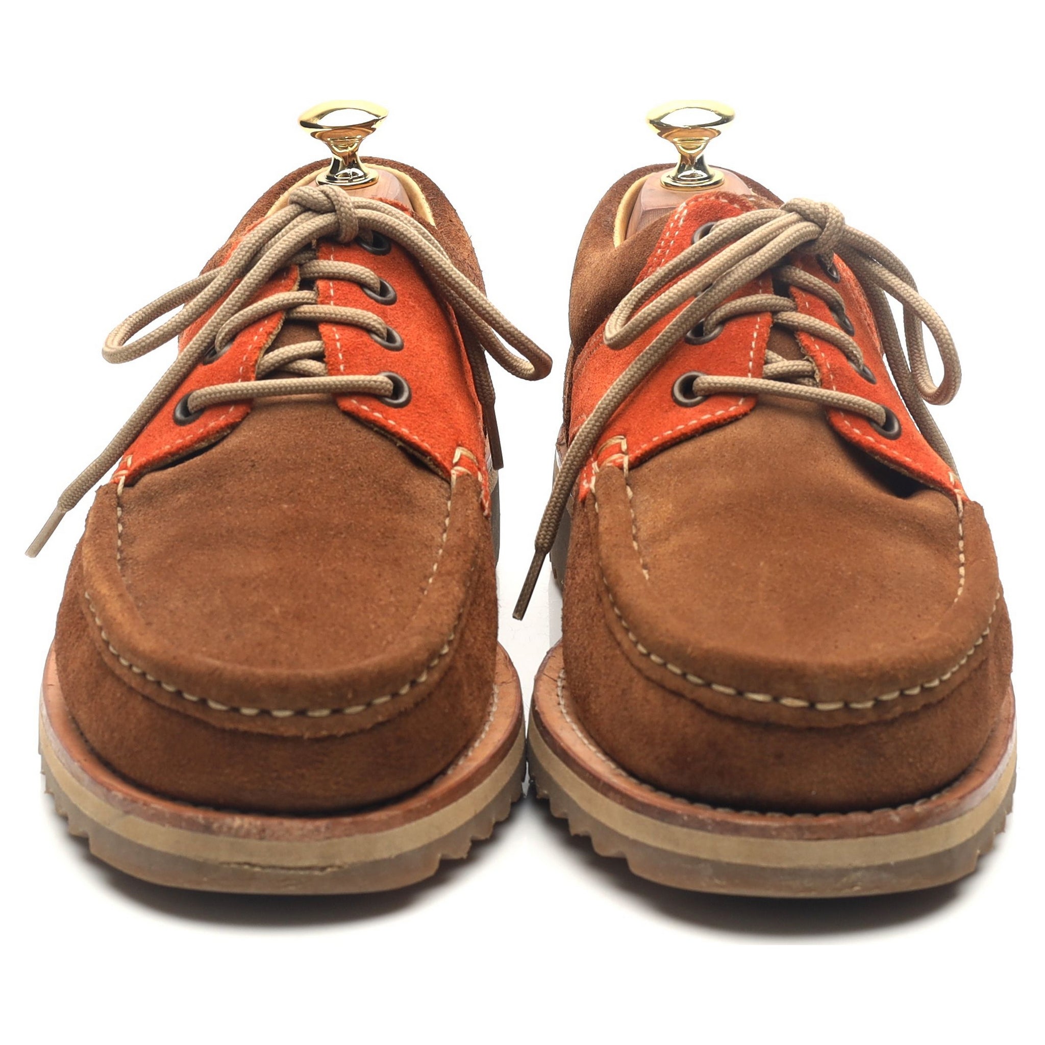 Paraboot Thiers chaussures bateau daim marron UK 8