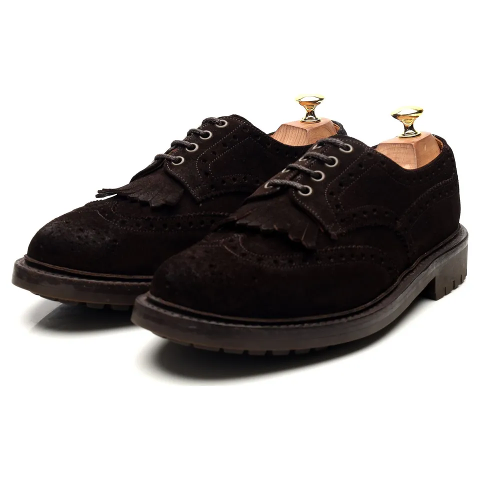 Church's Plowden derby suède marron pointure UK 8,5