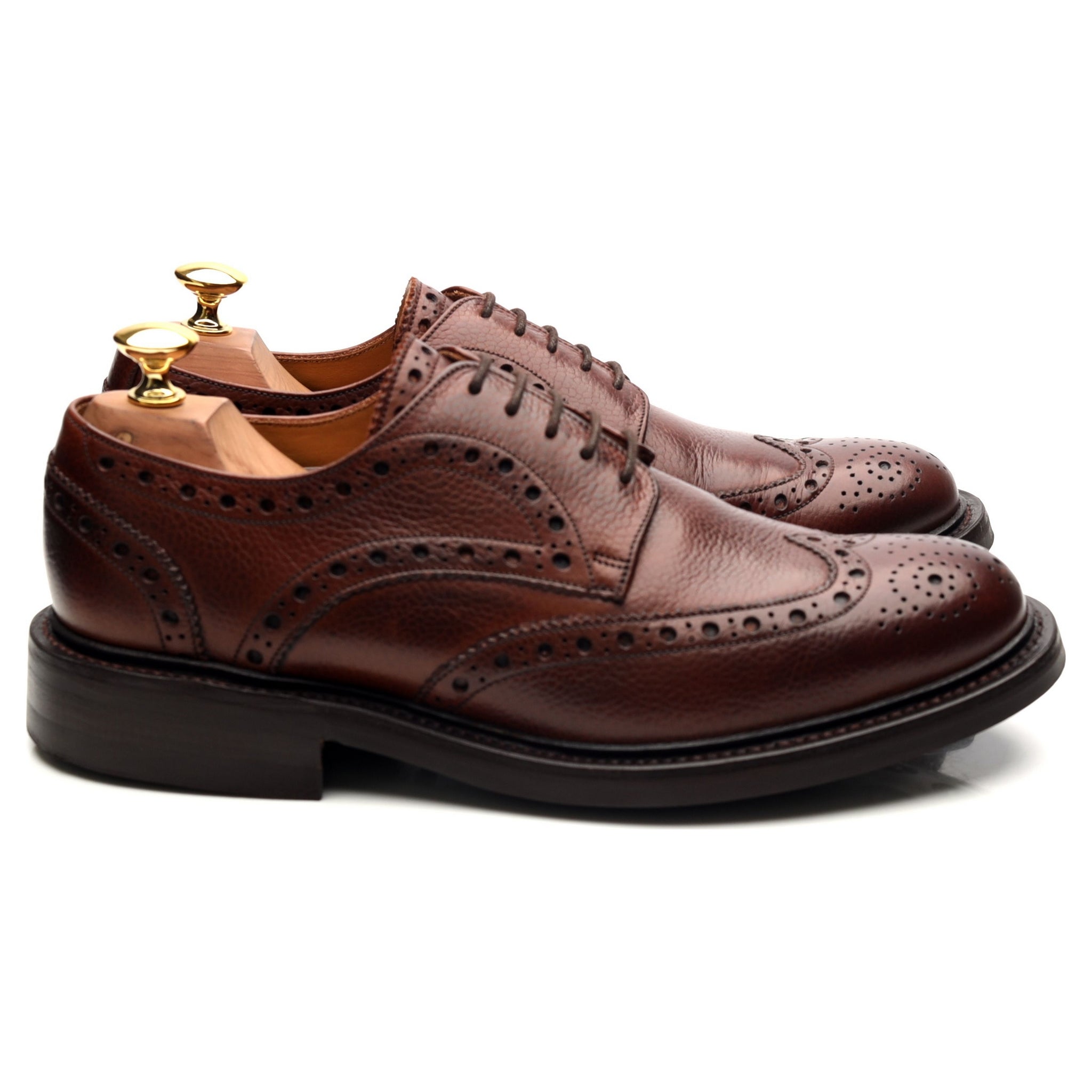 Barker Grassington derby cuir marron pointure UK 6.5