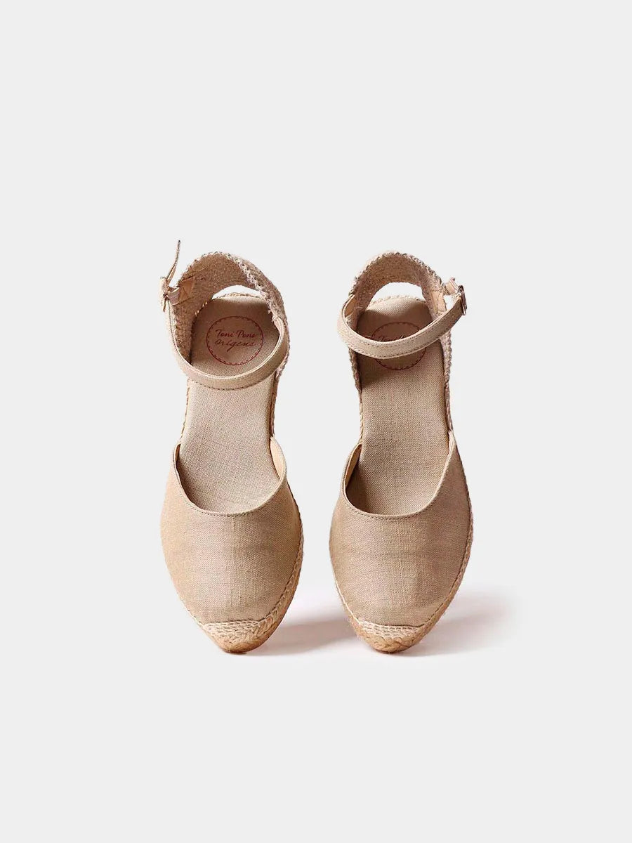 Toni Pons Romina espadrilles compensées toile vegan