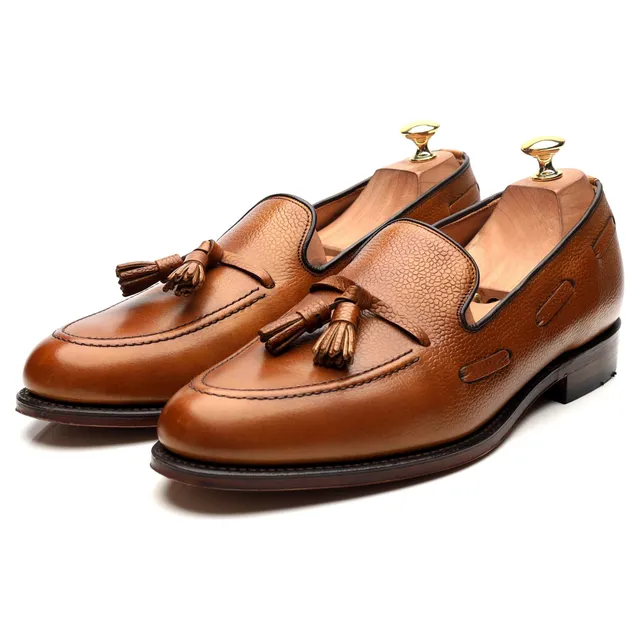 Loake mocassins à glands cuir marron pointure 10 UK