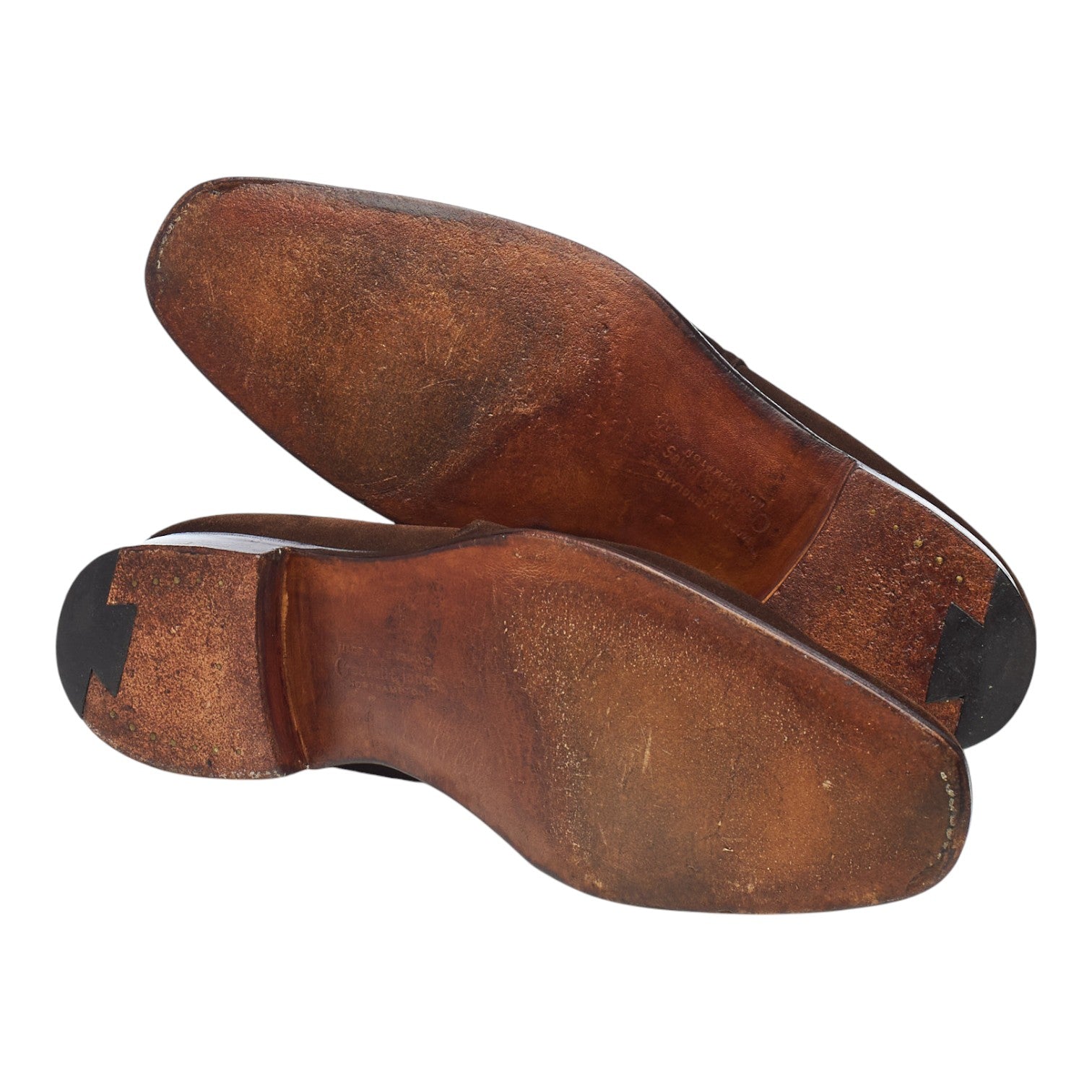 Crockett & Jones Kempton boots suède marron UK 7