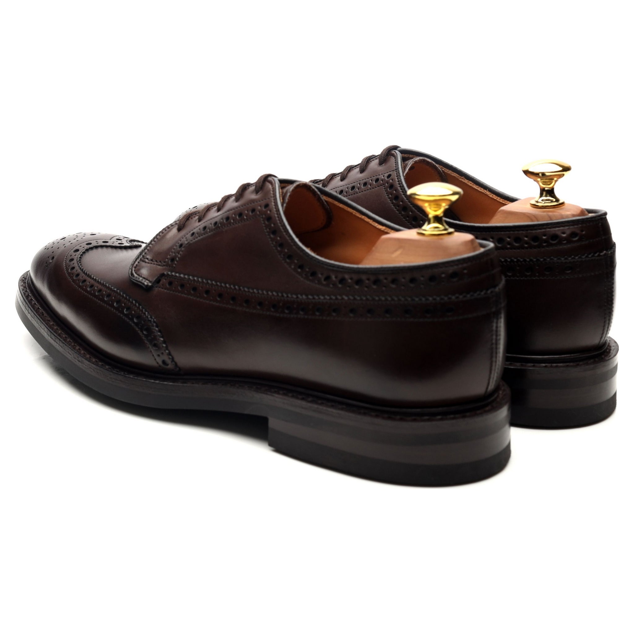 Church's Grafton derby cuir marron foncé UK 8
