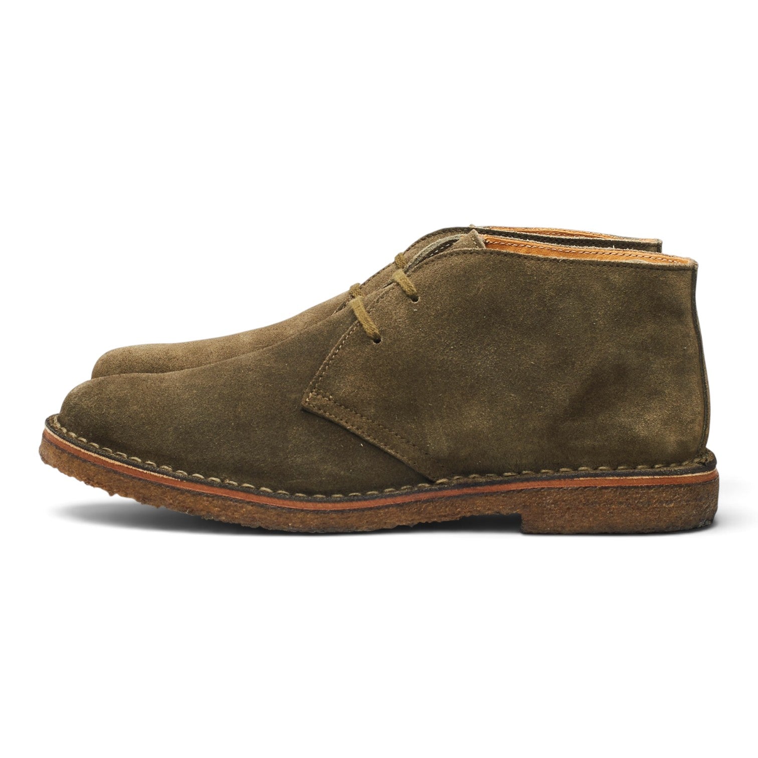 Astorflex Greenflex chukka boots daim vert UK 8