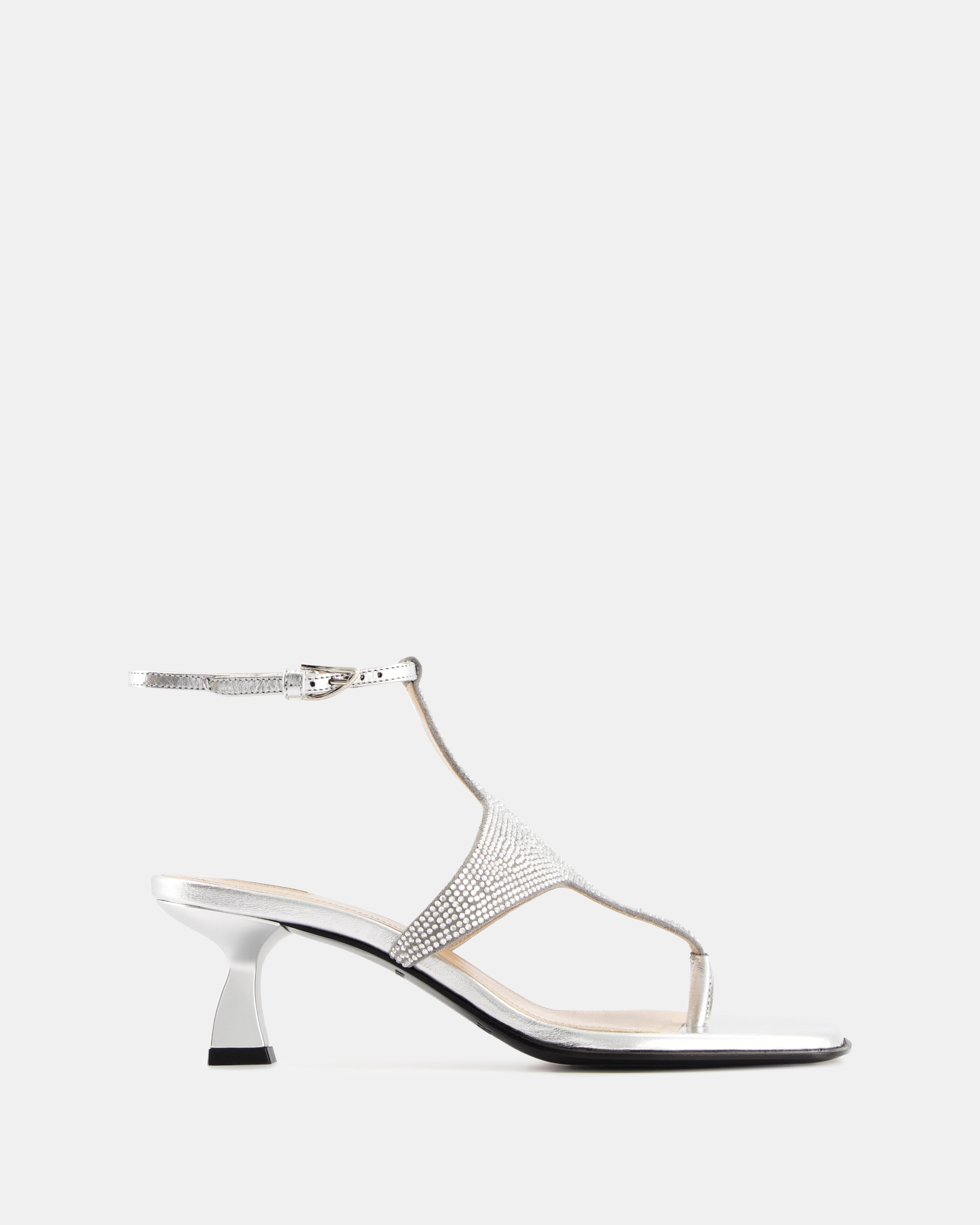 Nodaleto Dona Nova 50 sandales argenté talon 5 cm