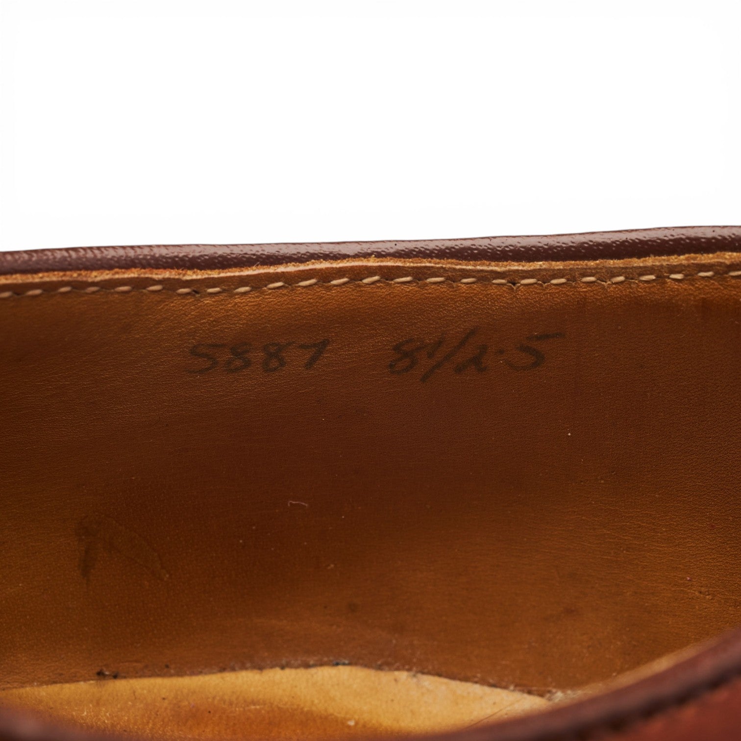 Tricker's Oxford cuir marron pointure UK 8,5