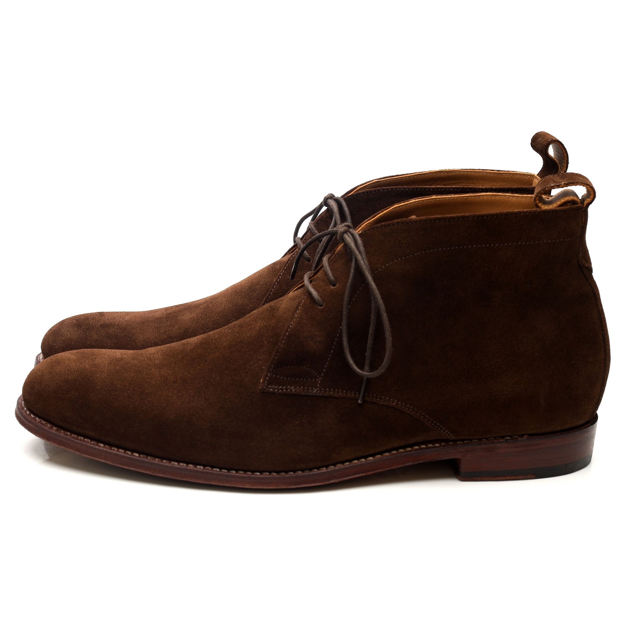 Grenson Marcus bottines chukka daim marron pointure 10.5