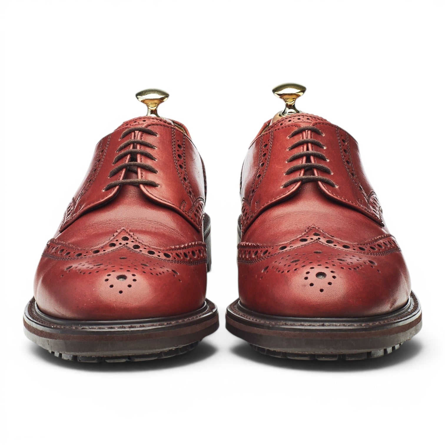 Alfred Sargent Stirling derby cuir marron clair 7.5 UK