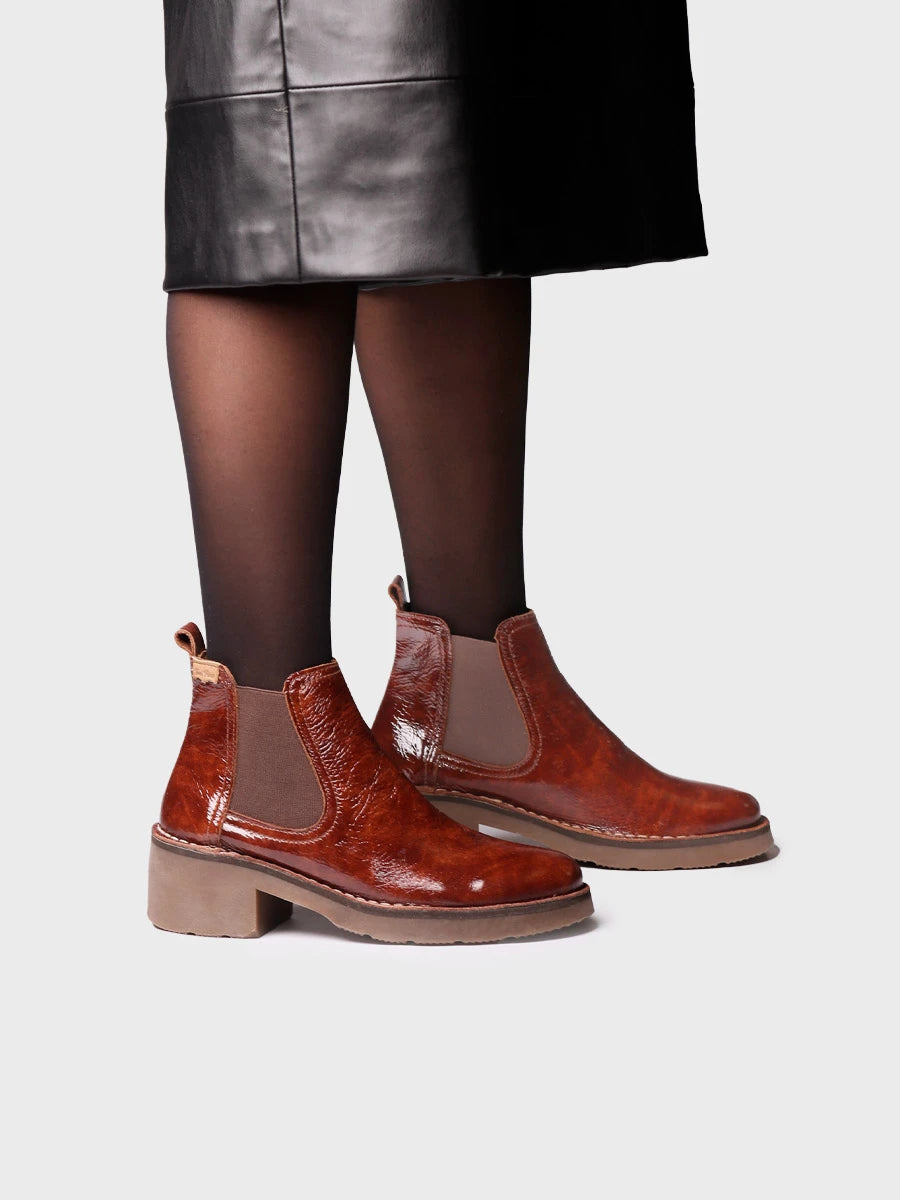 Toni Pons Iria-CA bottines chelsea femme cuir verni
