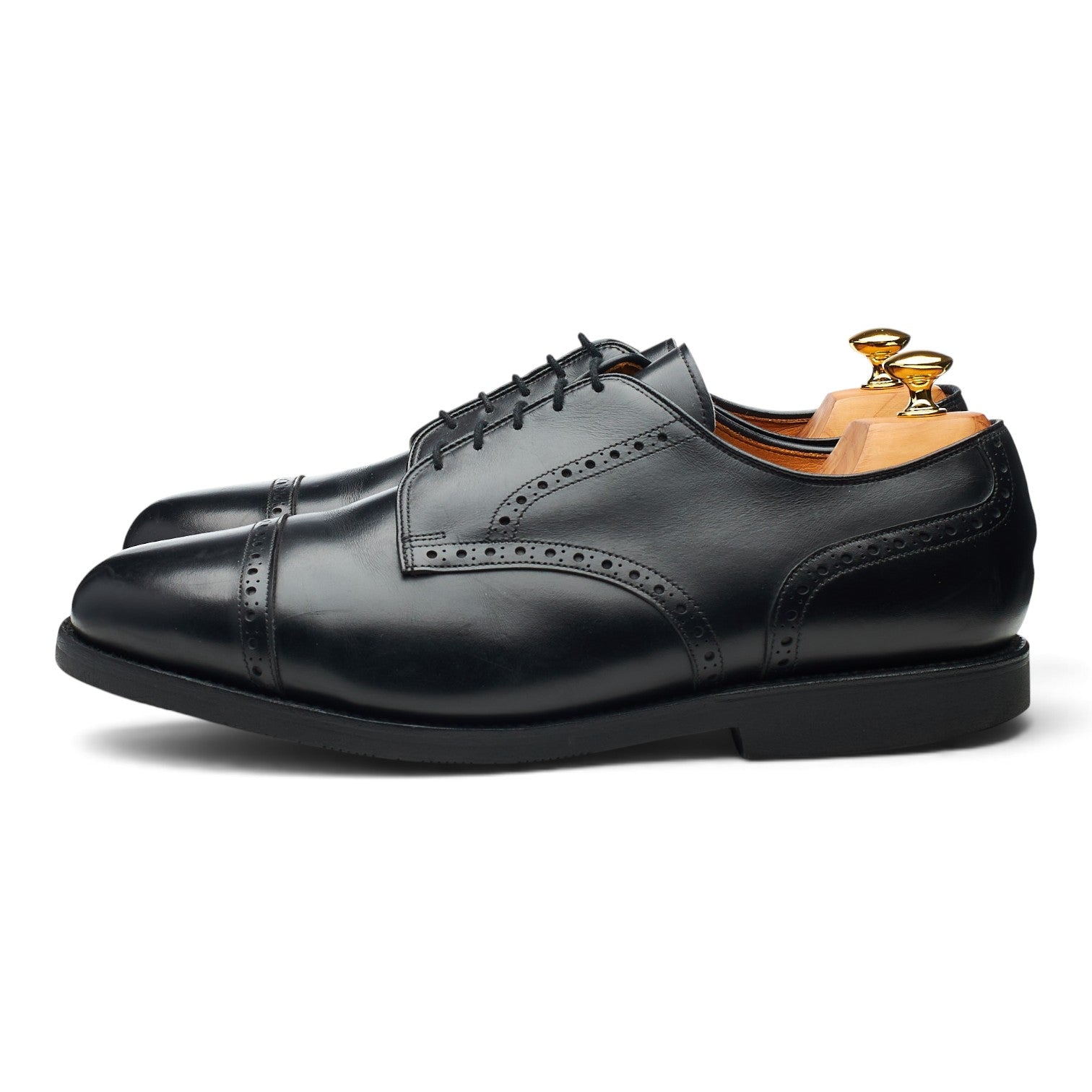 Allen Edmonds Benton derby cuir noir UK 11,5