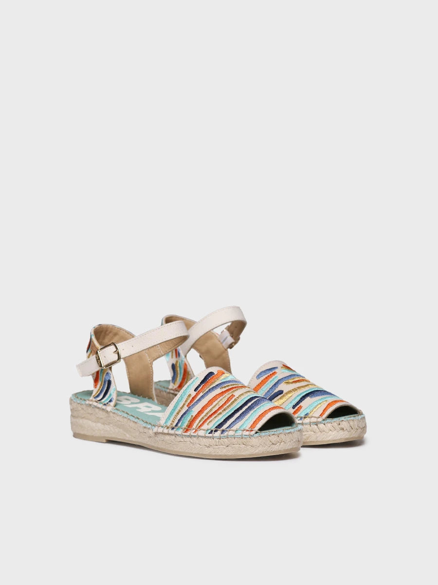 Toni Pons Garbet espadrille brodée bride cheville