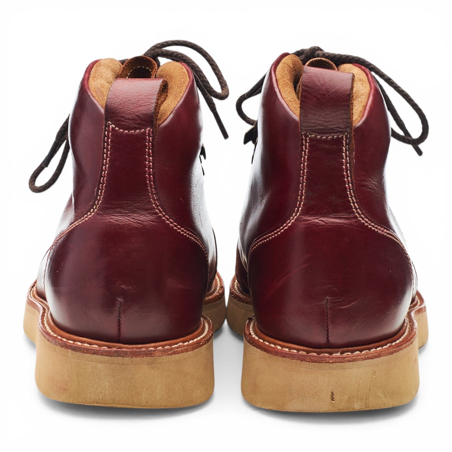 Barker Frank boots cuir bordeaux UK 7.5