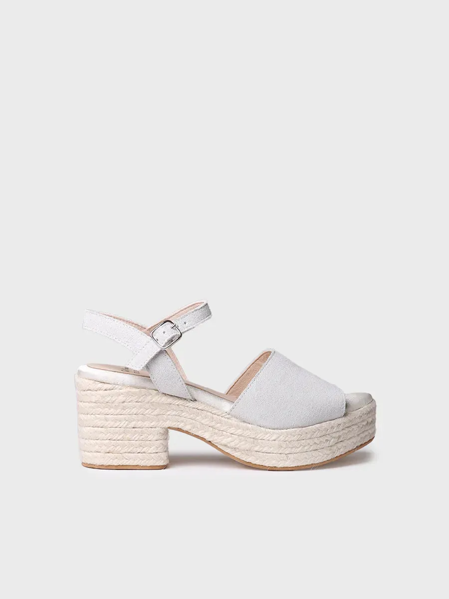 Toni Pons SERENA espadrille mariée talon 7,5 cm