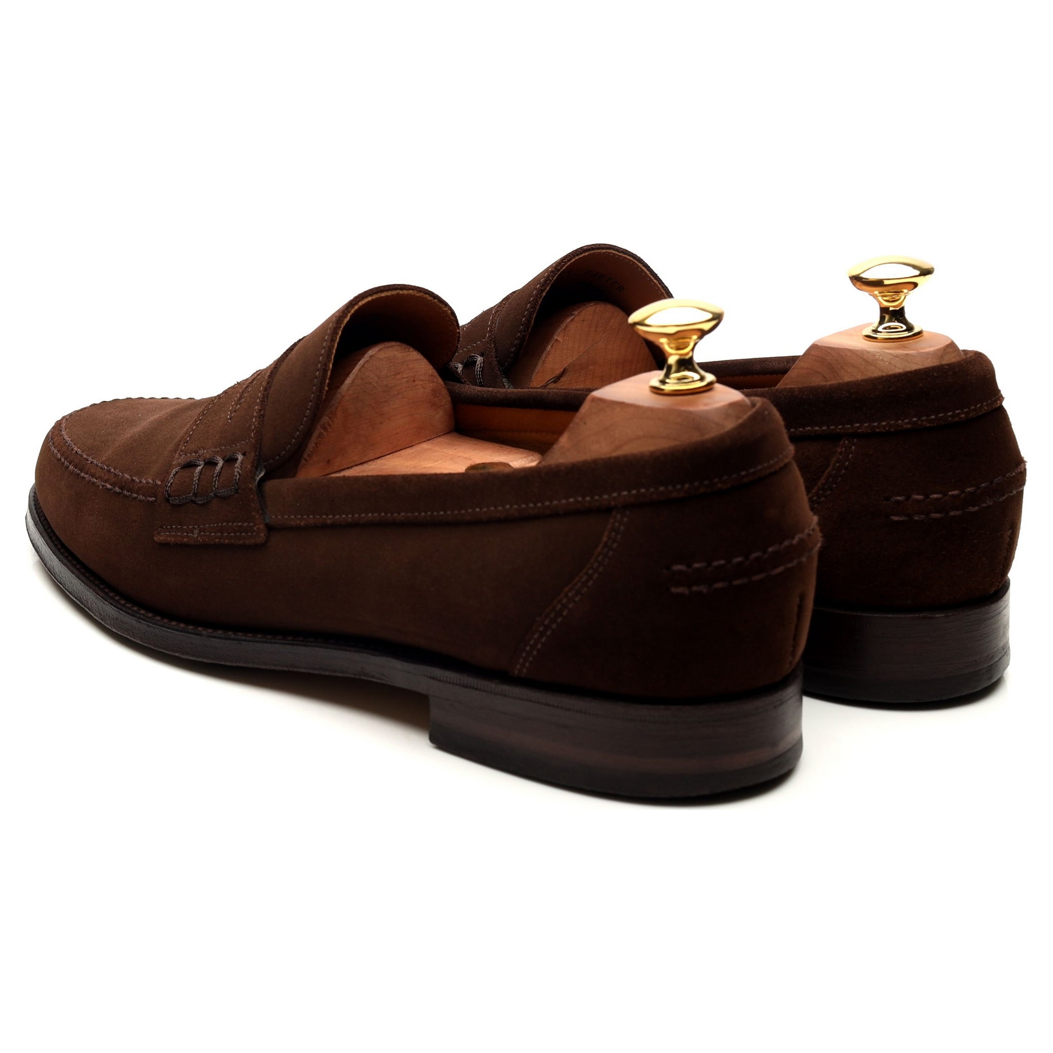 Alfred Sargent Exeter mocassins suède marron UK 9