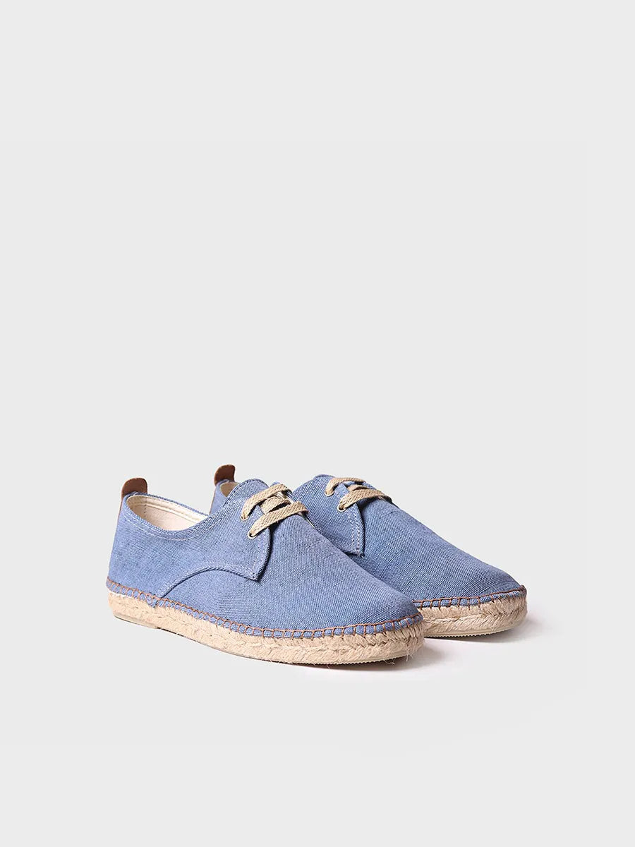 Toni Pons Dixon espadrille homme coton jute à lacets