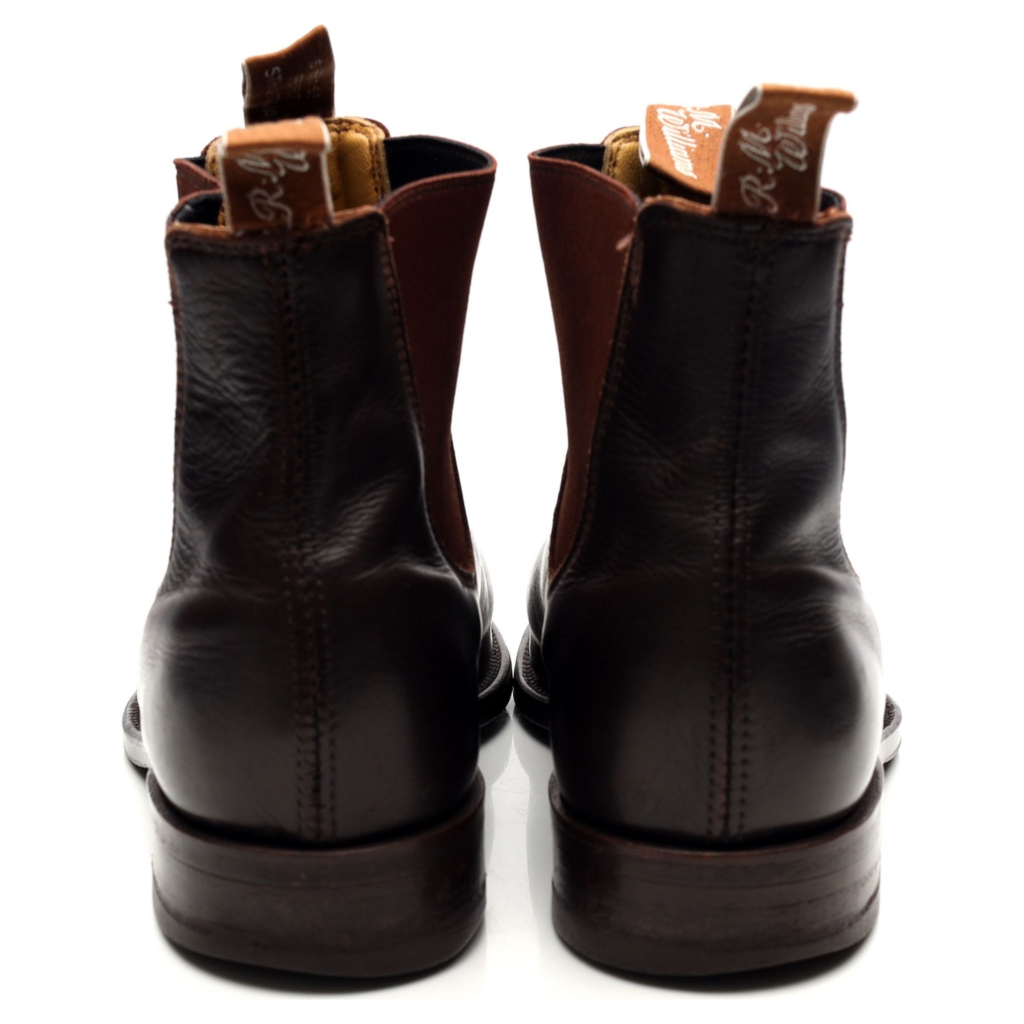 R.M. Williams Comfort Turnout chelsea cuir marron UK 9