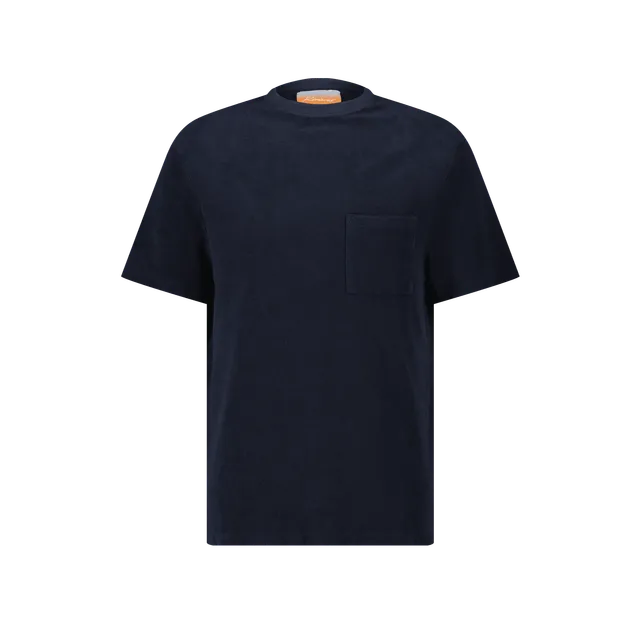 Rivieras Éponge TS04 T-shirt Marine 100% Coton