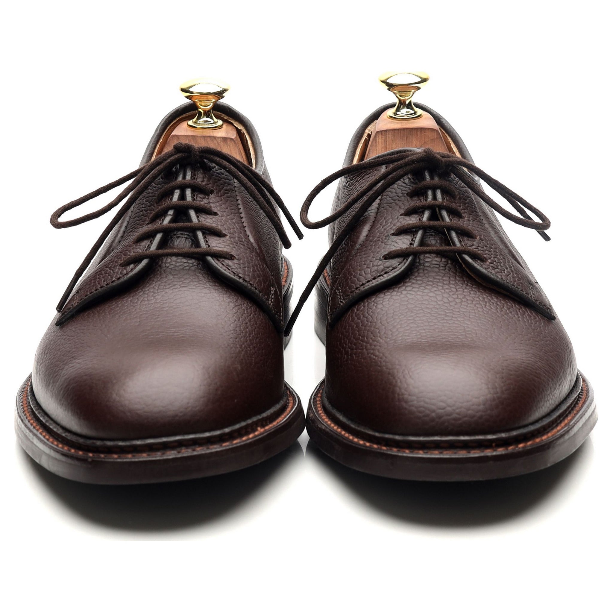 Tricker's Robert Derby Cuir Marron Foncé UK 7