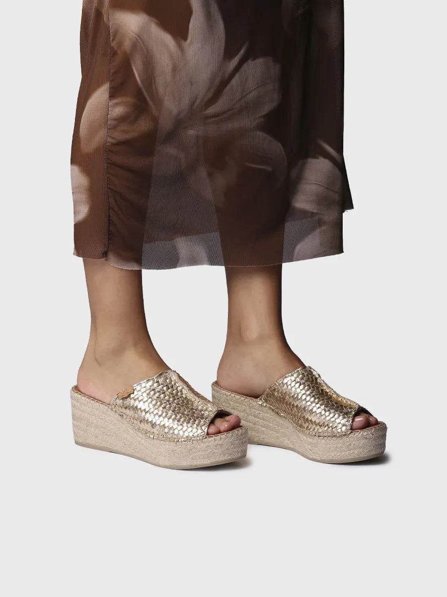 Toni Pons Isolda espadrilles compensées 7 cm toile