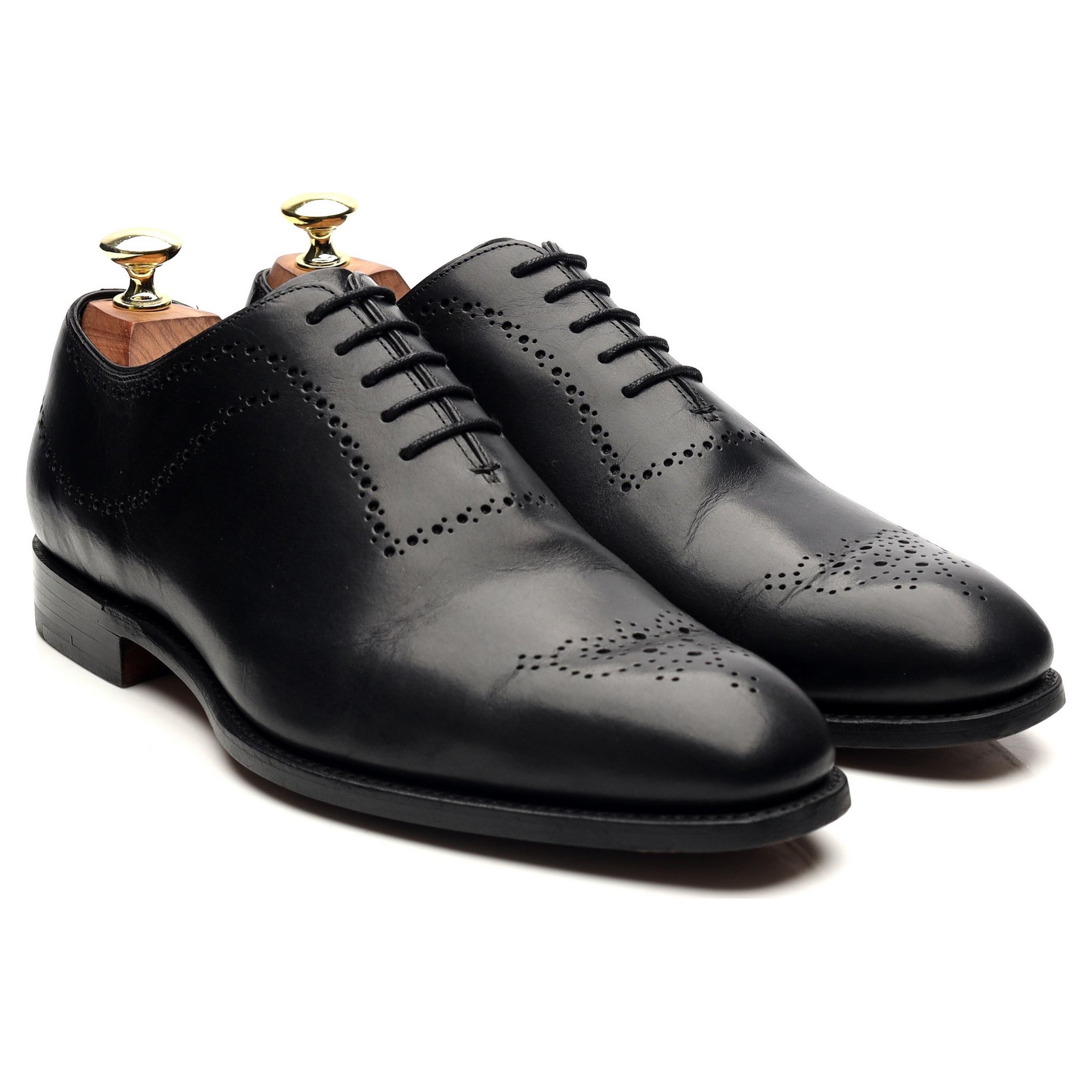 Barker Plymouth oxford cuir noir pointure 7,5 UK