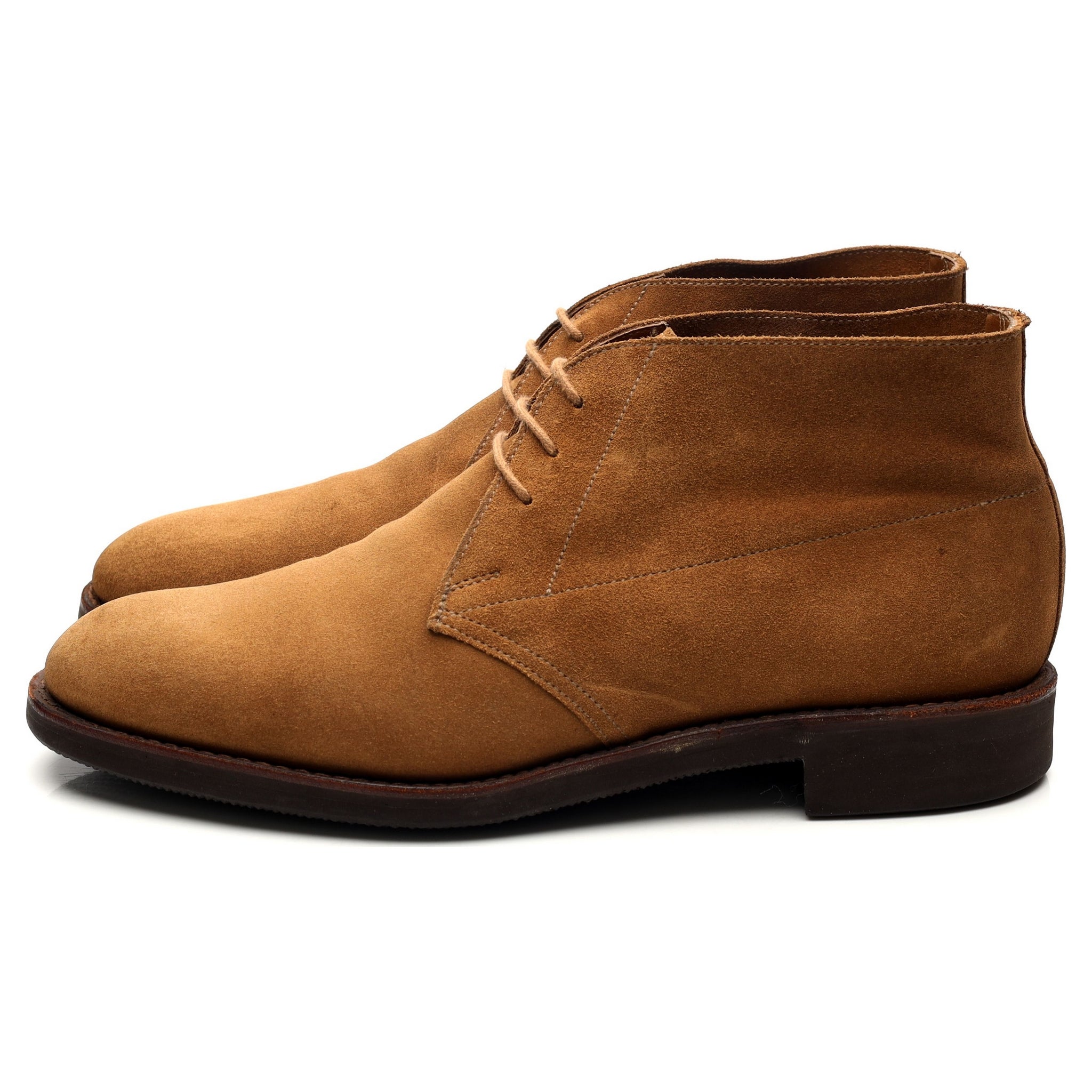Shipton & Heneage Ranger boots suède marron sable UK 8.5
