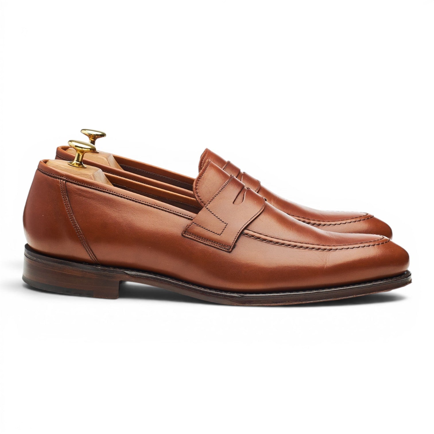 Loake 1880 Anson mocassins cuir marron UK 8.5