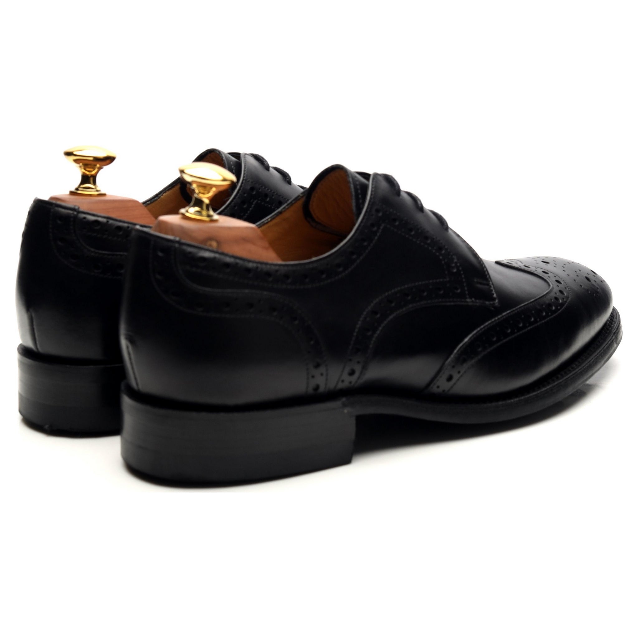 Barker Longworth derby cuir noir UK 6 G semelle gomme