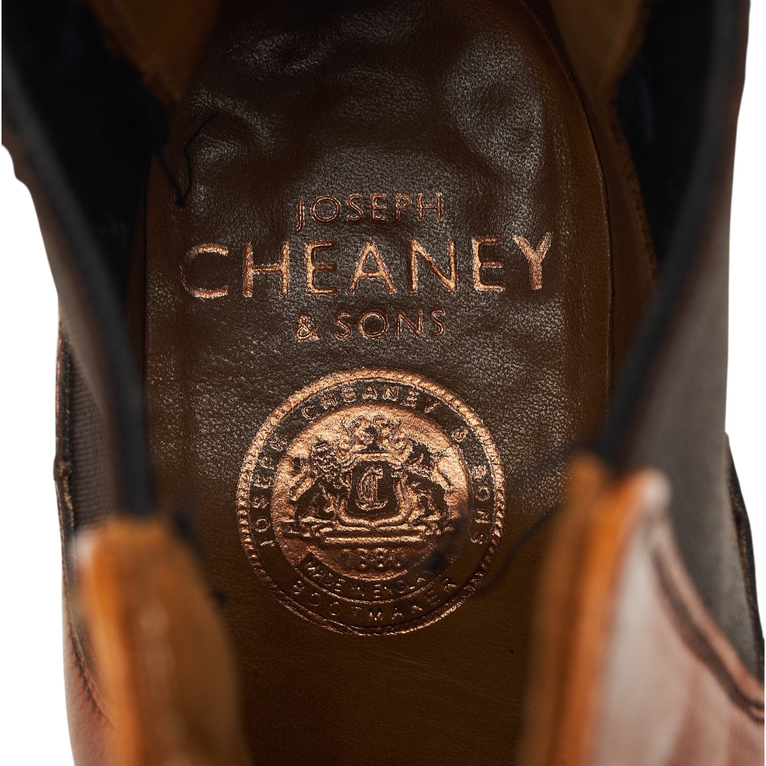 Cheaney Clara bottines Chelsea cuir marron pointure UK 6,5