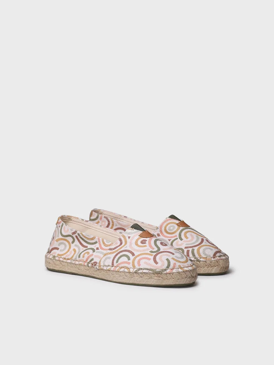 Toni Pons Blanes-TJ espadrille toile imprimé Kyoto vegan