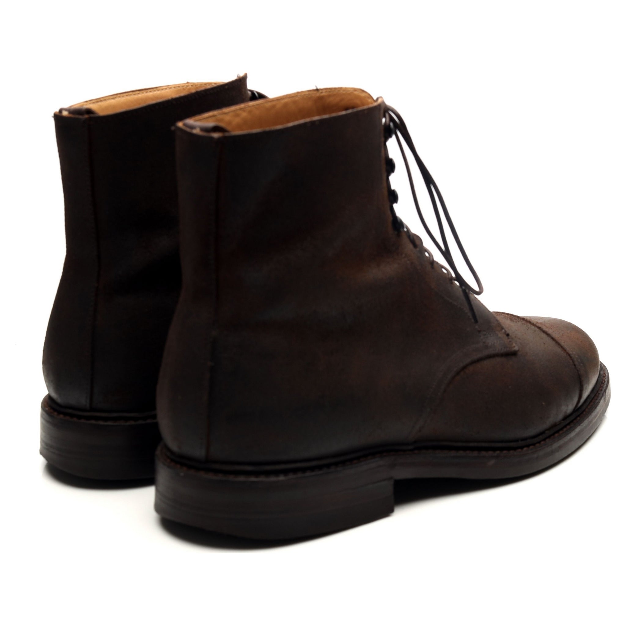 Crockett & Jones Coniston bottines daim marron UK 8