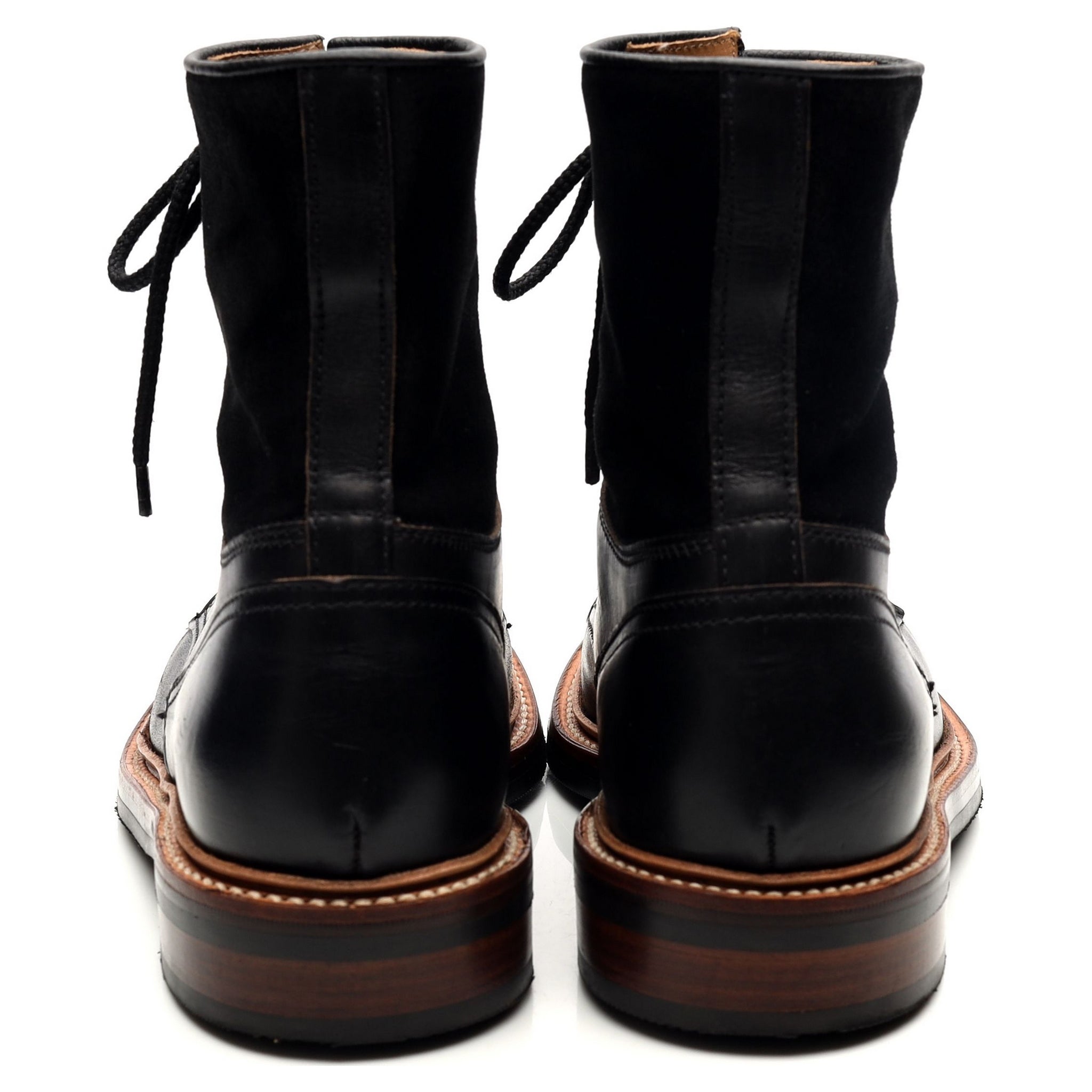 Grenson Veronica bottines cuir noir UK 5 semelle caoutchouc