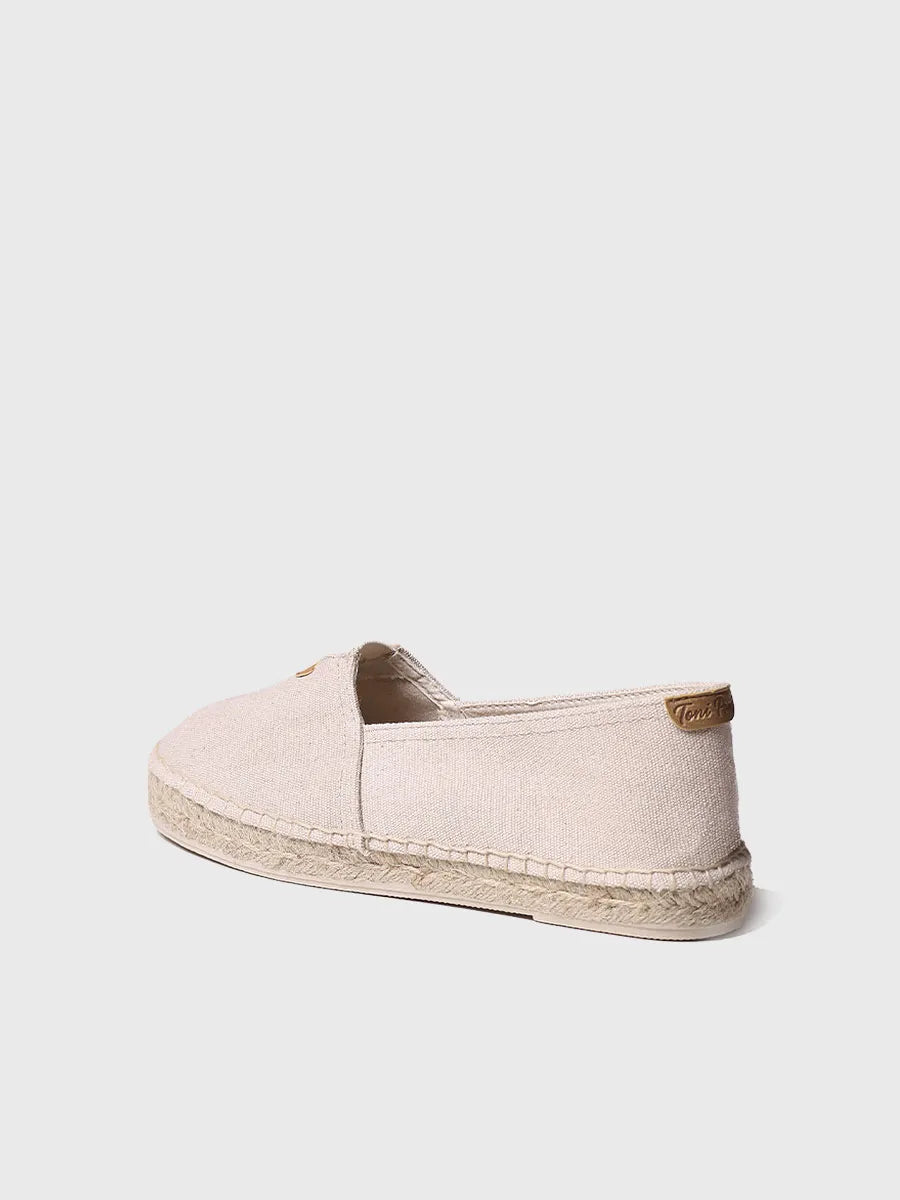 Toni Pons Blanes-ER espadrilles unisexes toile écru