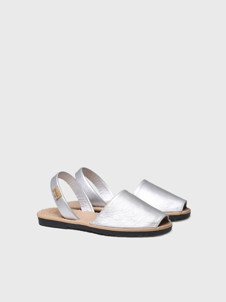Toni Pons Mao-P sandale femme cuir argent