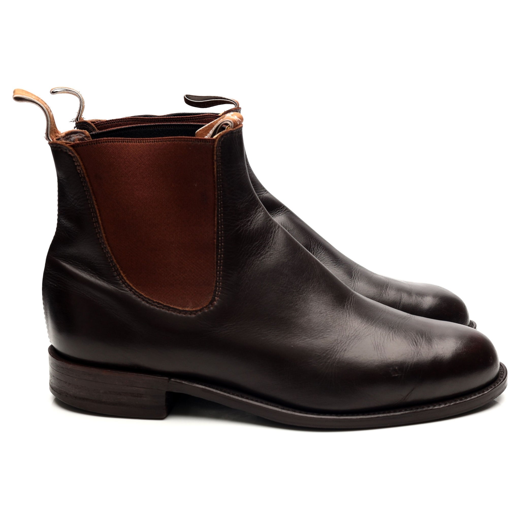 R.M. Williams Comfort Turnout chelsea cuir marron UK 9