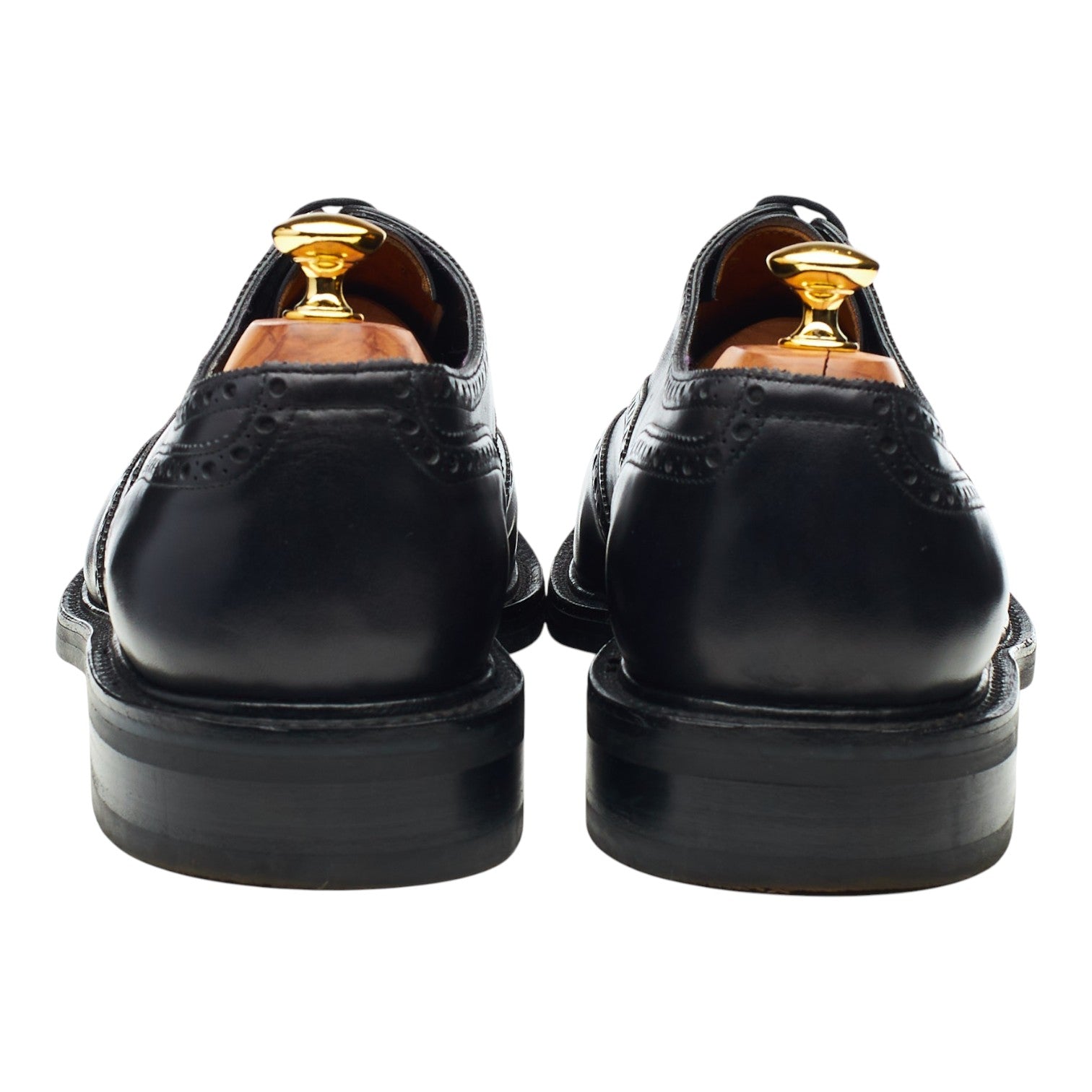 John Lobb Stowey oxford cuir noir 11.5 brogue
