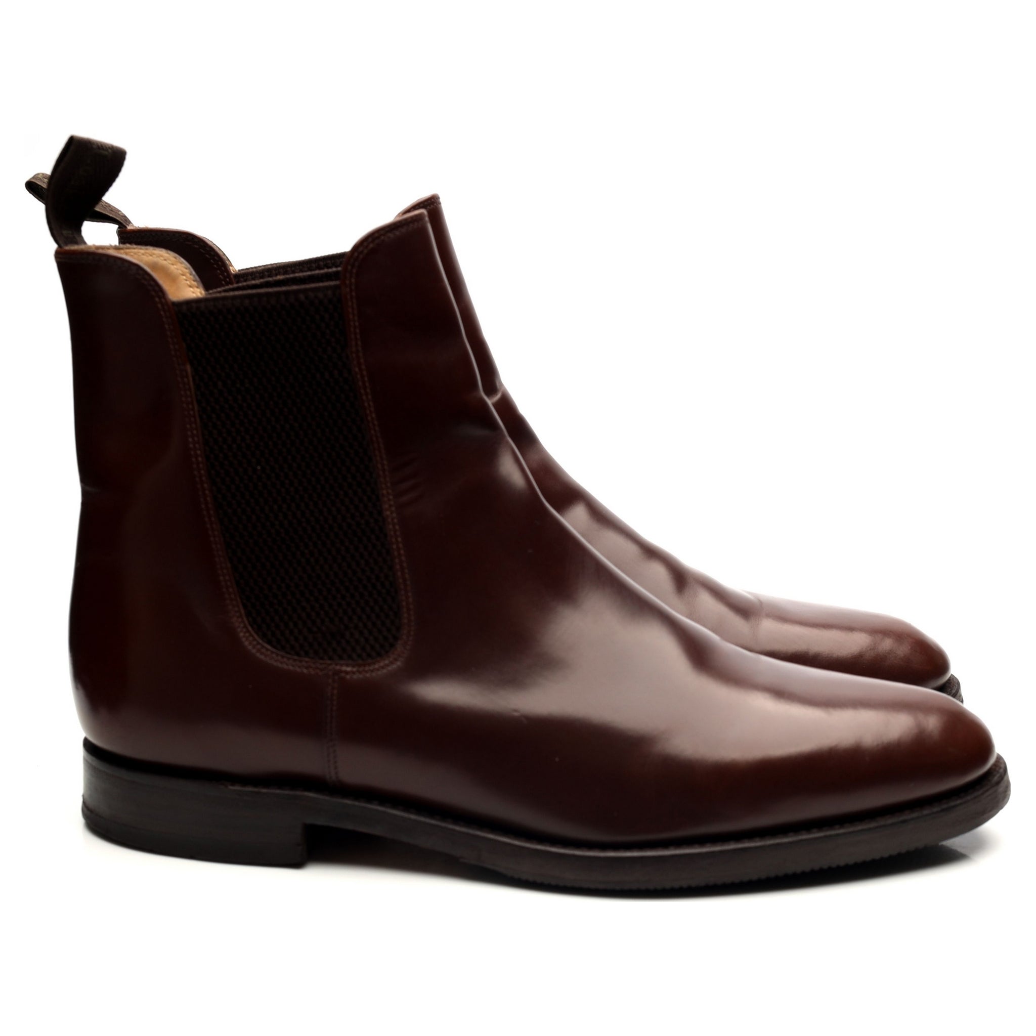 Loake 290 boots chelsea cuir marron pointure UK 10