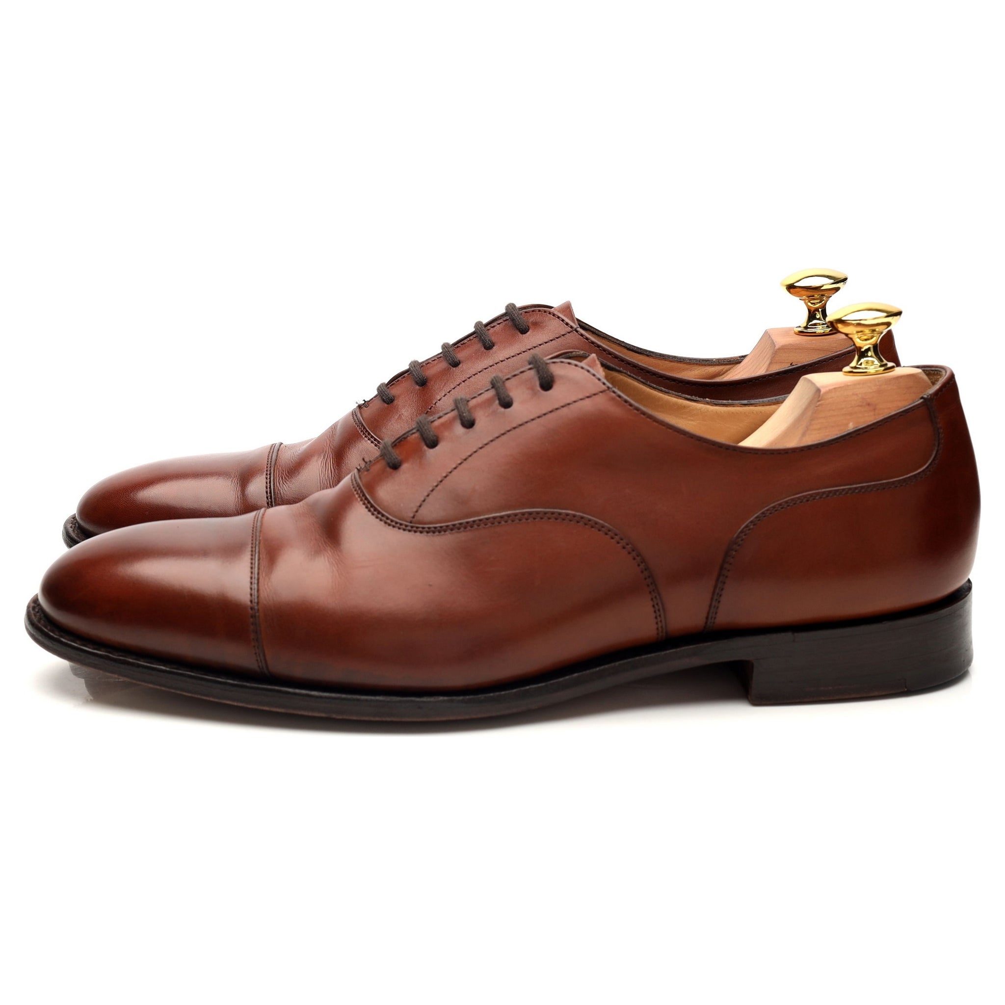Church's Oborne richelieu cuir marron patiné pointure UK 7.5