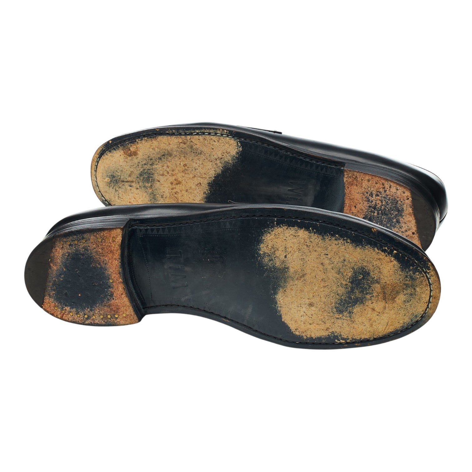 Tim Little Whisky Women mocassin cuir noir UK 9
