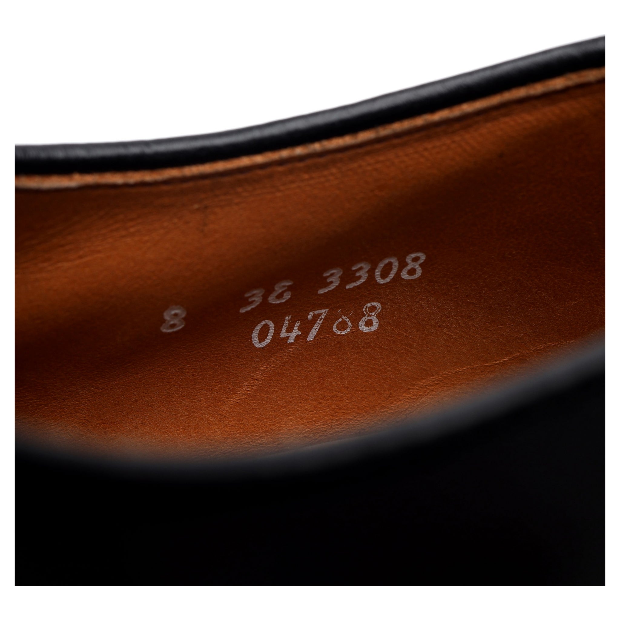 Allen Edmonds Clifton derby cuir noir UK 7 bout droit